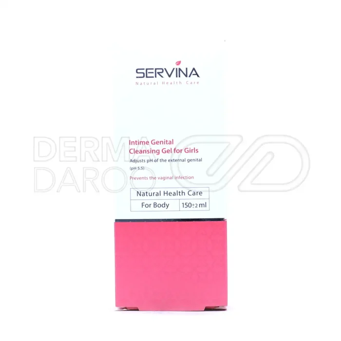 ژل بهداشتی دوشیزگان سروینا ۱۵۰ میلی لیتر