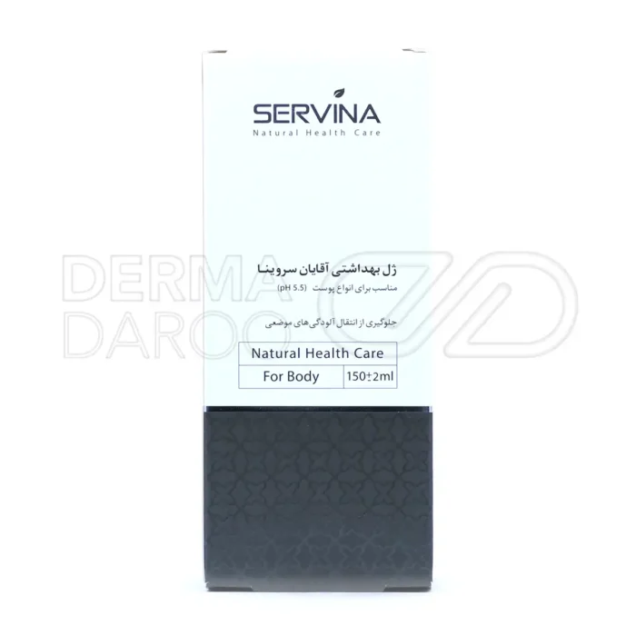 ژل بهداشتی آقایان سروینا ۱۵۰ میلی لیتر