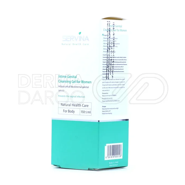 ژل بهداشتی بانوان سروینا ۱۵۰ میلی لیتر