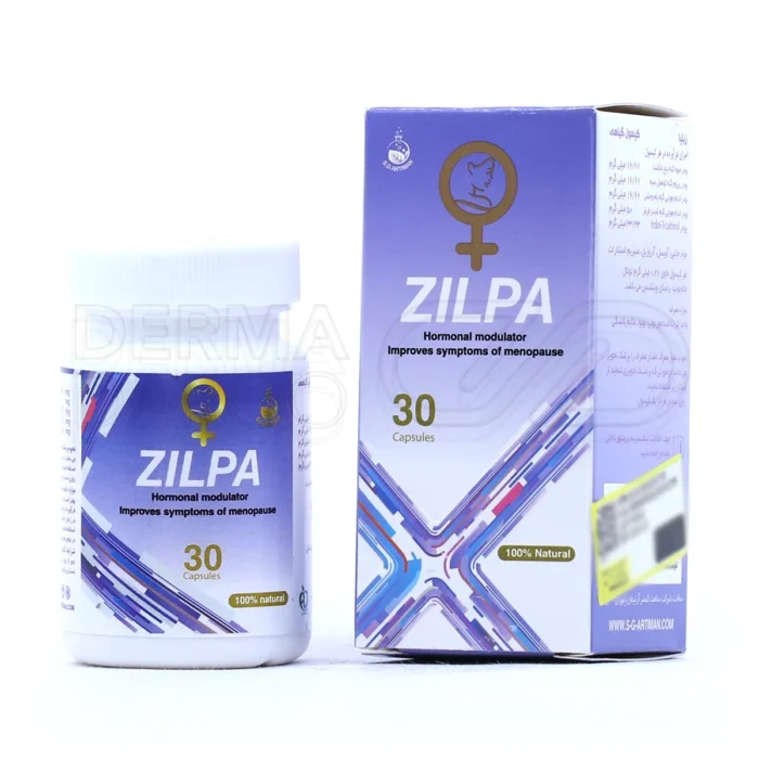 sg-artiman-zilpa-30-caps (1) بستهبندی کپسول زیلپا آرتیمان حاوی ترکیبات گیاهی برای تنظیم هورمونهای زنانه و کاهش علائم یائسگی