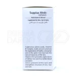 مکمل مینرال ساپلاس، با ویتامین C و D۳، رشد مو و ناخن.