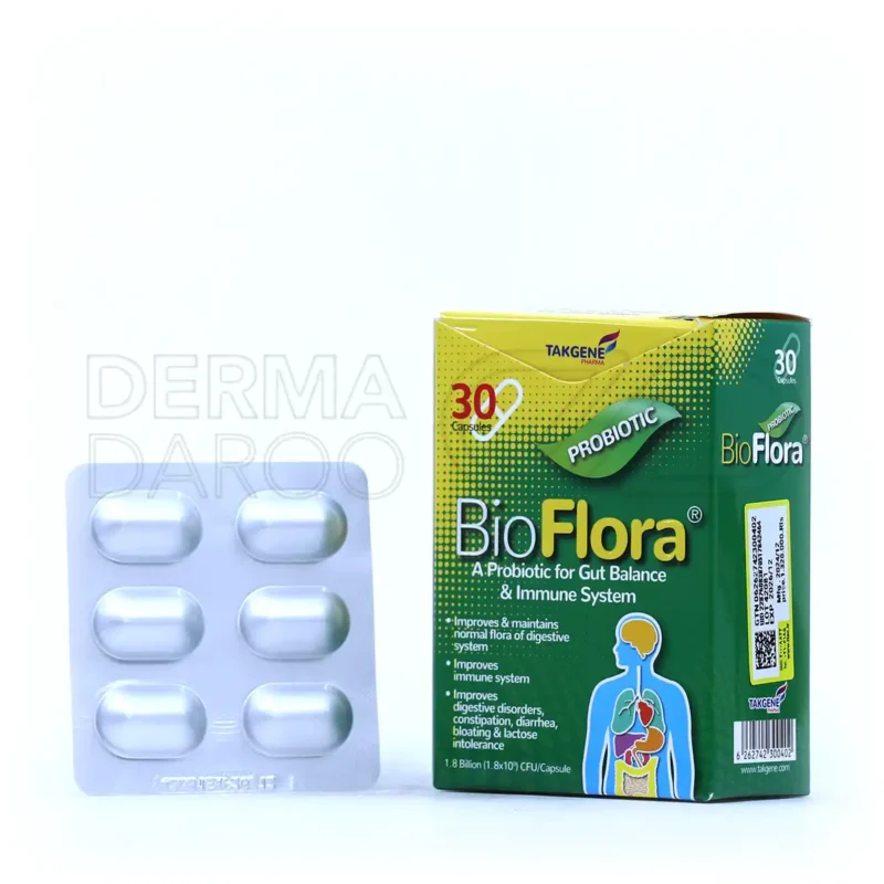 کپسول بایو فلورا تک ژن فارما 30 عدد