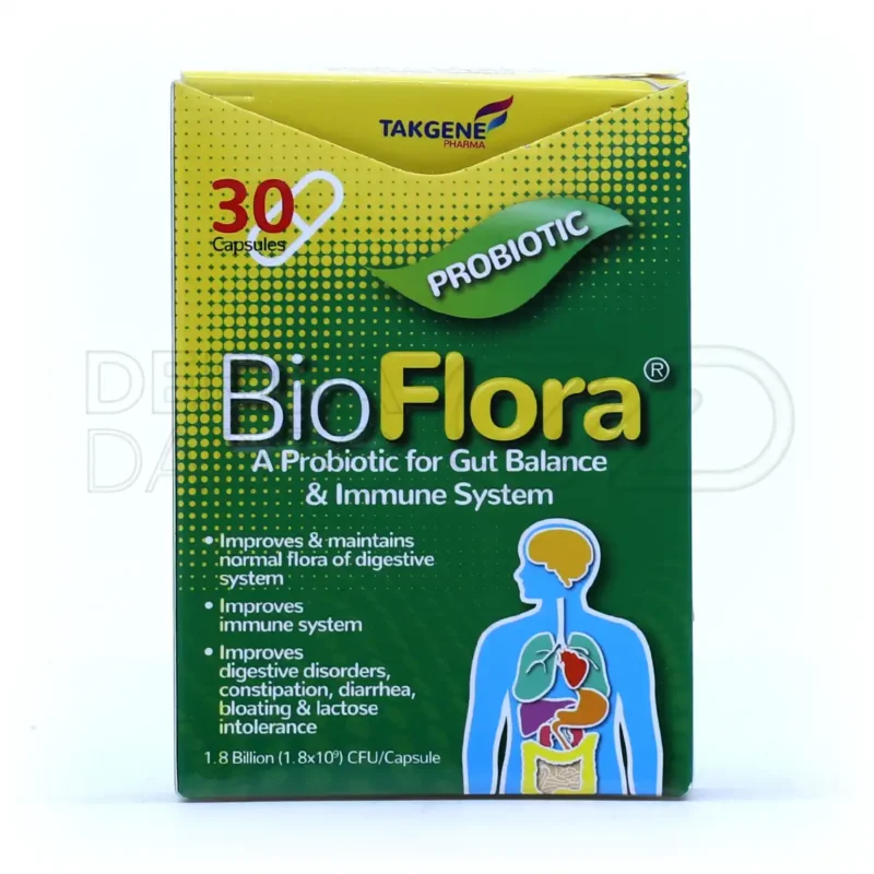 کپسول بایو فلورا تک ژن فارما 30 عدد