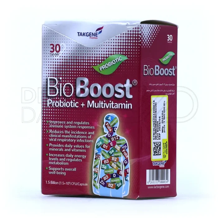 کپسول بایو بوست تک ژن فارما 30 عدد