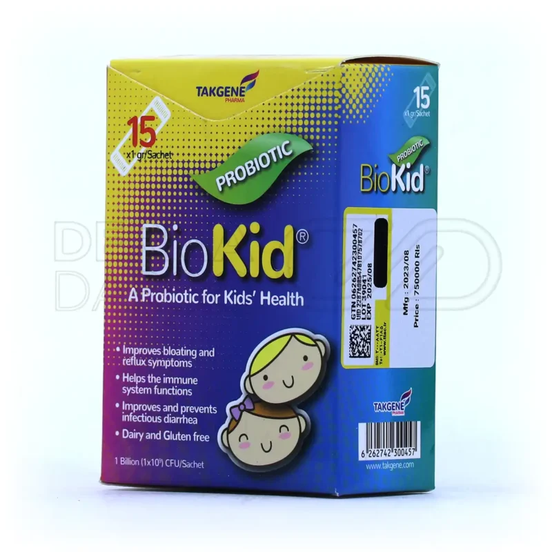ساشه پروبیوتیک بایوکید تک ژن فارما 15 عدد