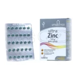 قرص اولترا زینک ۱۵ میلی‌گرم ویتابیوتیکس در بسته‌بندی وگان‌فرندلی؛ مکملی با زینک و مس برای تقویت سیستم ایمنی و کاهش ریزش مو، مناسب برای گیاه‌خواران