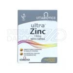 افزایش ایمنی بدن و سلامت پوست و مو با قرص زینک ۱۵ میلی‌گرم ویتابیوتیکس