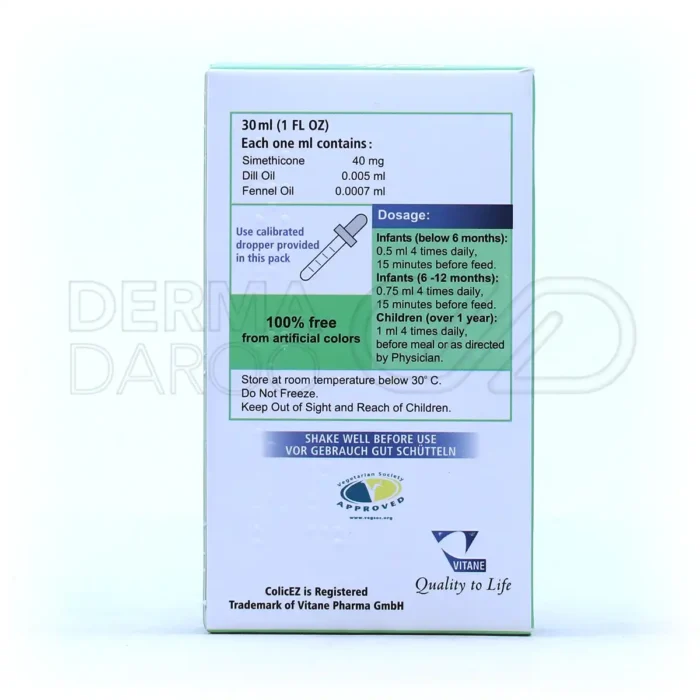 قطره کولیکز ویتان ۳۰ میلی لیتر