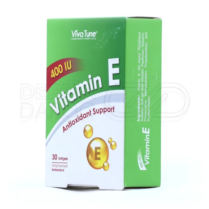 قرص ویتامین E ویواتیون با دوز مؤثر روزانه؛ موثر در بهبود عملکرد سلول‌ها و کاهش علائم پیری زودرس