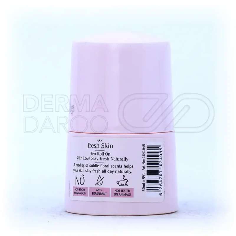 رول ضد تعریق زنانه ویت یو مدل Pink Petal حجم ۵۰ میلی لیتر