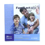 کپسول پروبیوتیک، با پری‌بیوتیک FOS، بهبود جذب کلسیم، کاهش التهاب روده، مناسب برای عدم تحمل لاکتوز، تقویت گوارش.