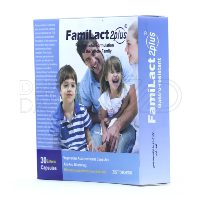 پروبیوتیک خانواده، با لاکتوباسیلوس روتری و بیفیدوباکتریوم، بهبود IBD، کاهش کلسترول LDL، مصرف با معده خالی.