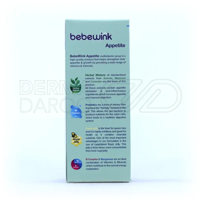 شربت بب وینک اپتایت عبیدی 150 میلی لیتر