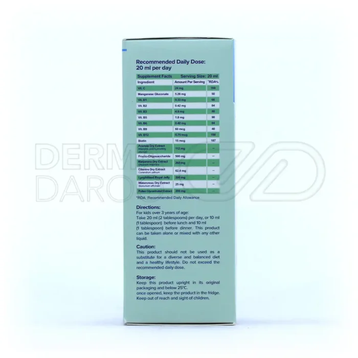 شربت بب وینک اپتایت عبیدی 150 میلی لیتر - تصویر 6