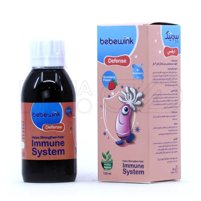 abidi-bebe-wink-defense-syrup-oral-150-ml (1) شربت بب وینک دیفنس عبیدی 150 میلی لیتر