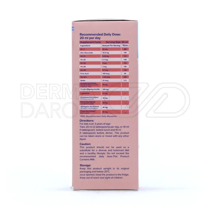 شربت بب وینک دیفنس عبیدی 150 میلی لیتر