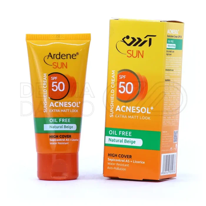 کرم ضد آفتاب آکنه سل آردن SPF50 مناسب پوست چرب ۵۰ گرم