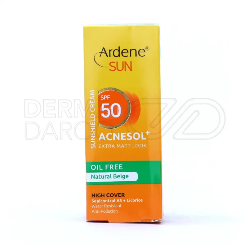 کرم ضد آفتاب آکنه سل آردن SPF50 مناسب پوست چرب ۵۰ گرم