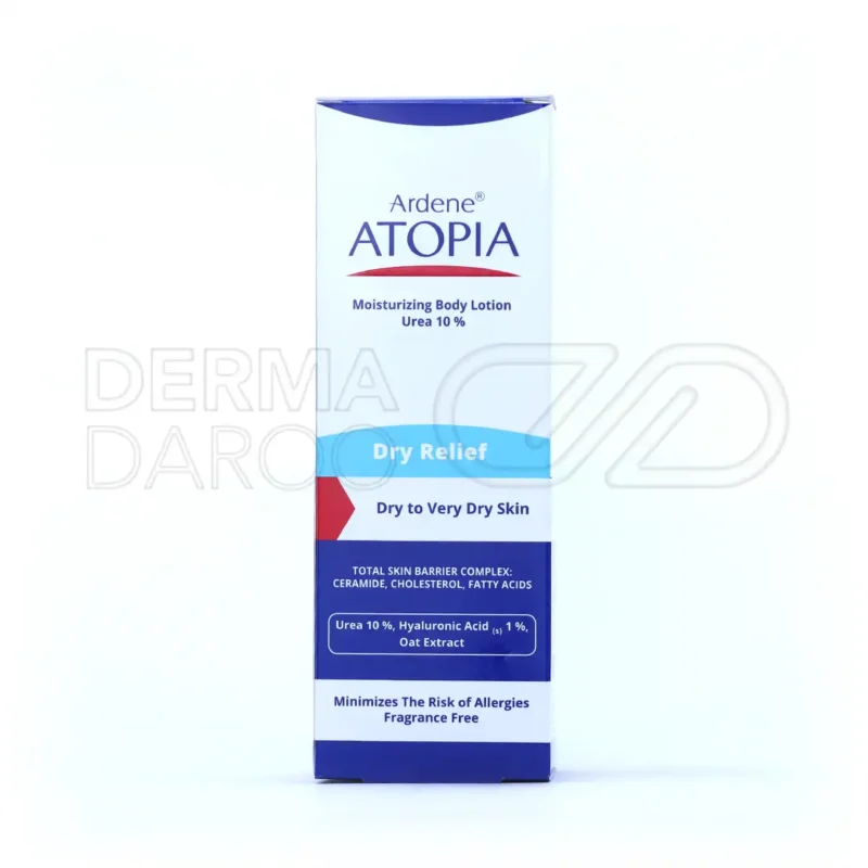 آردن لوسیون مرطوب کننده قوی بدن حاوی 10% اوره درای ریلیف 200 میلی لیتر