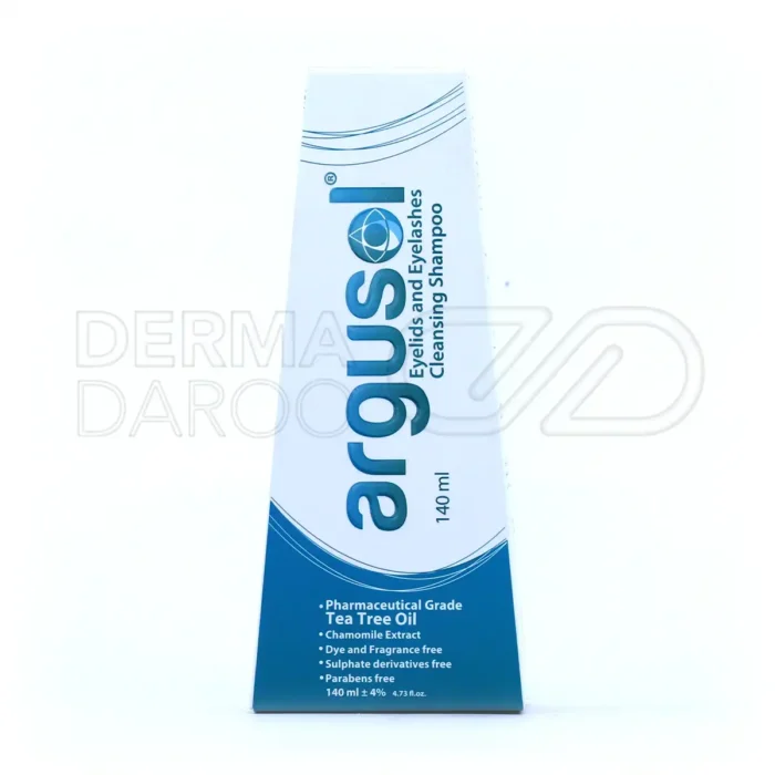 شامپو شستشو پلک و مژه آرگوسول 140 میلی لیتر