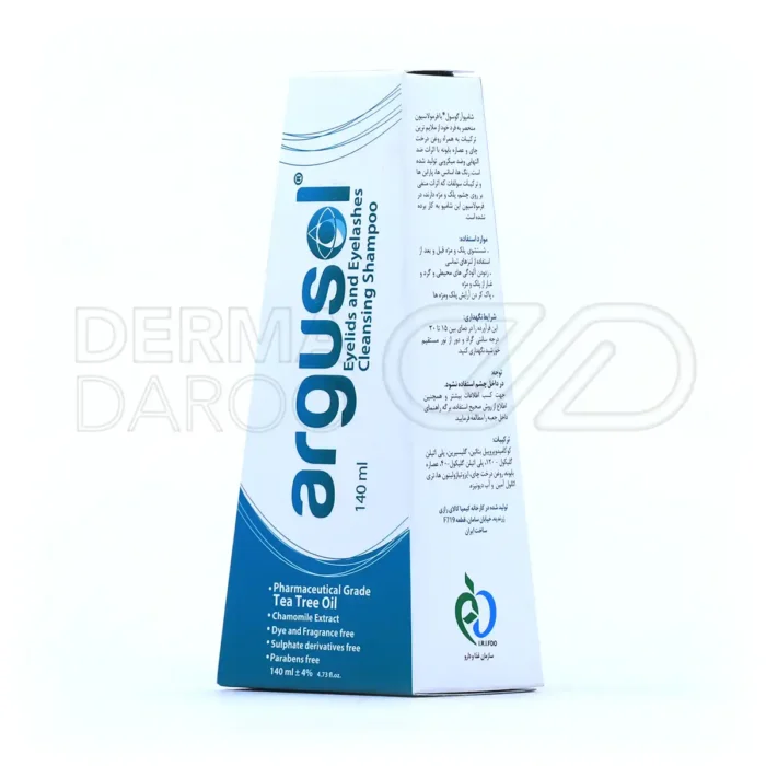 شامپو شستشو پلک و مژه آرگوسول 140 میلی لیتر