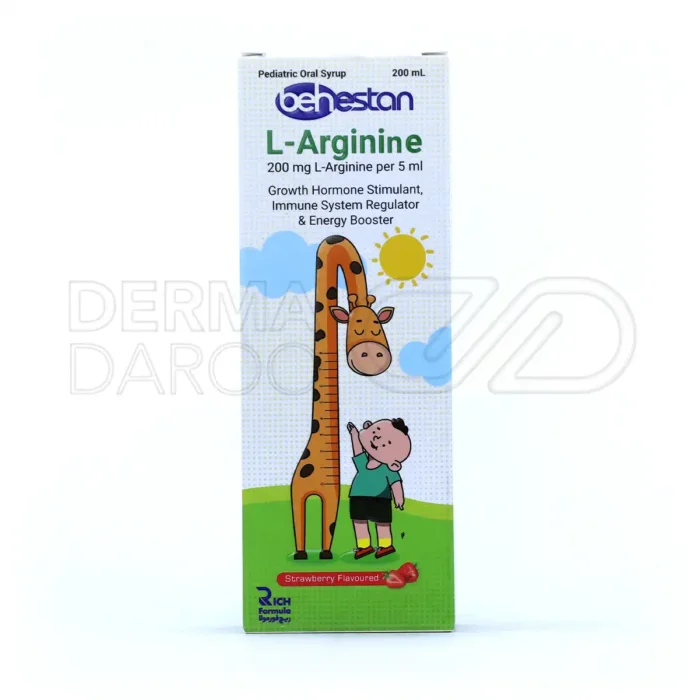 شربت ال آرژنین بهستان 200 میلی لیتر