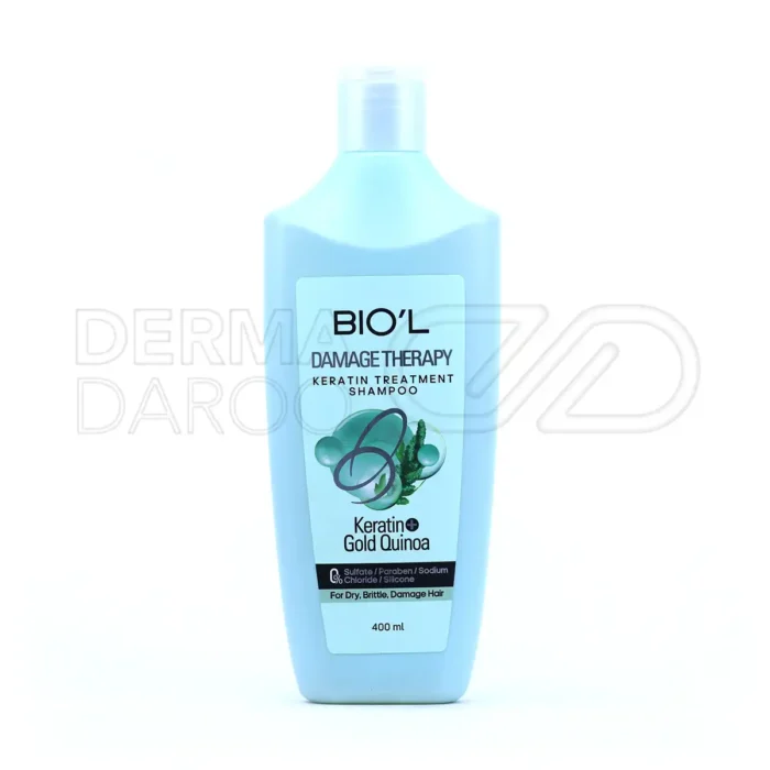 شامپو بیول مدل دمیج تراپی فاقد سولفات حجم 400 میلی لیتر