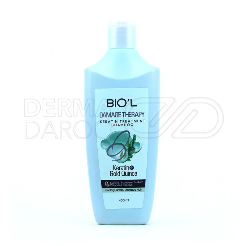 شامپو بیول مدل دمیج تراپی فاقد سولفات حجم 400 میلی لیتر