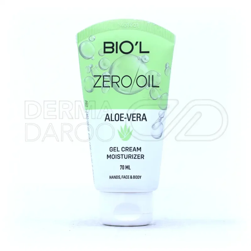 کرم ژل مرطوب کننده Zero Oil بیول حاوی عصاره آلوئه ورا 70 میلی لیتر