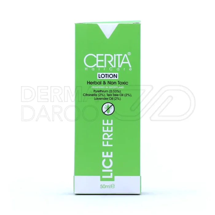 لوسیون ضد شپش لایس فری سریتا مناسب انواع مو ۵۰ میلی لیتر