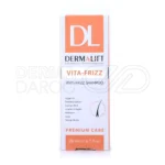 شامپو ضد وز درمالیفت، با پلی کواترنیوم ۱۰ و عصاره صمغ آکاسپاسیل، صاف کننده و محافظ تار مو