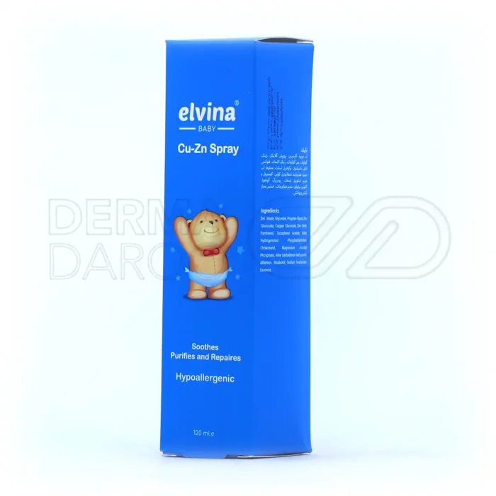 اسپری کیوزینک کودک الوینا 120 میلی لیتر