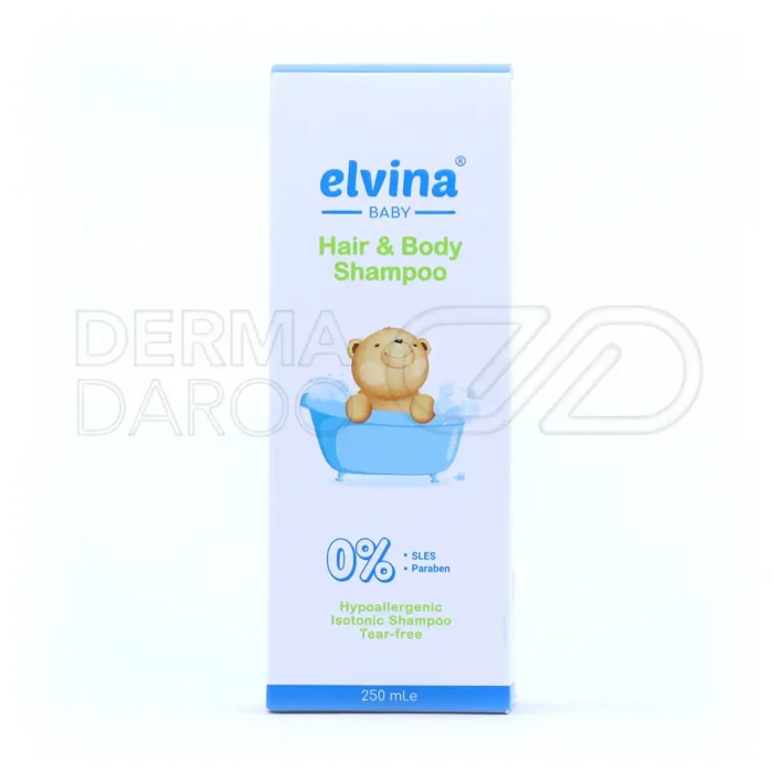 شامپو سر و بدن کودک الوینا 250 میلی لیتر