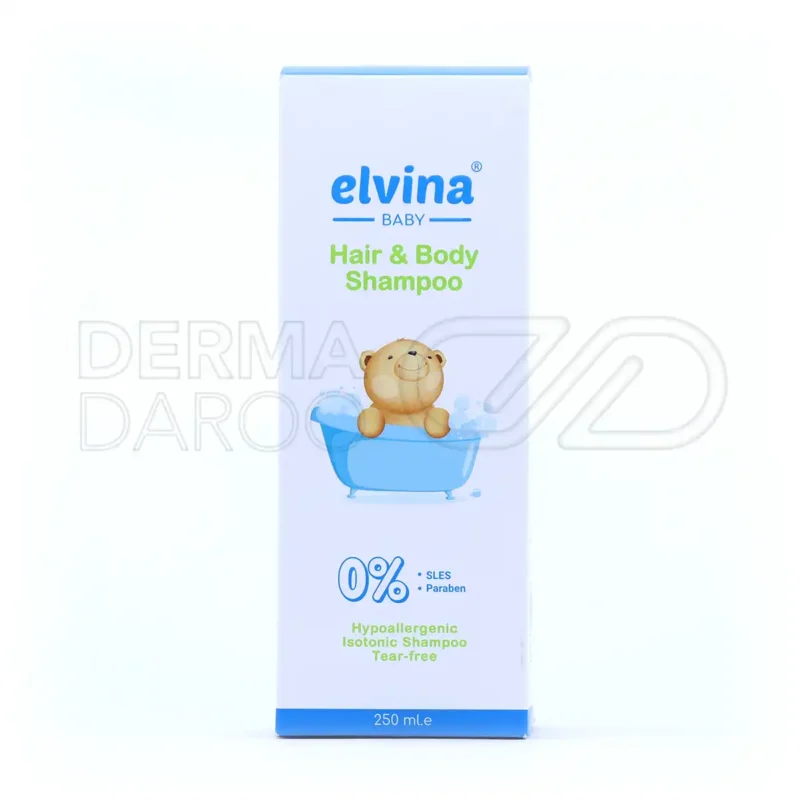 شامپو سر و بدن کودک الوینا 250 میلی لیتر