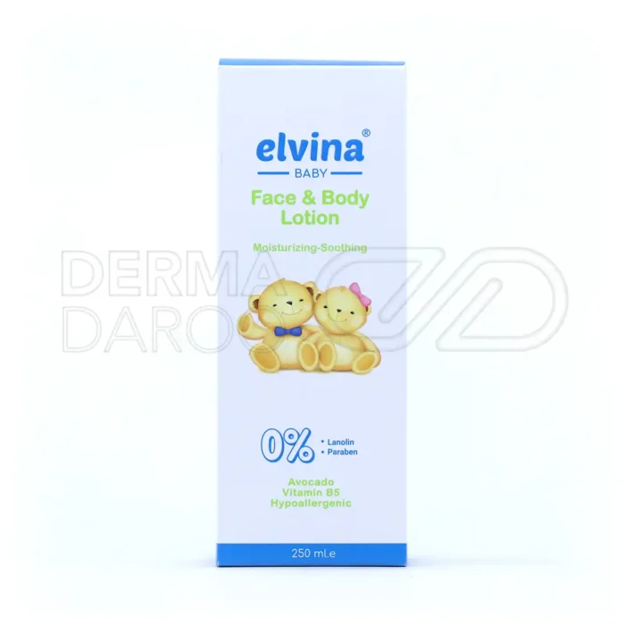 لوسیون صورت و بدن کودک الوینا 250 میلی لیتر