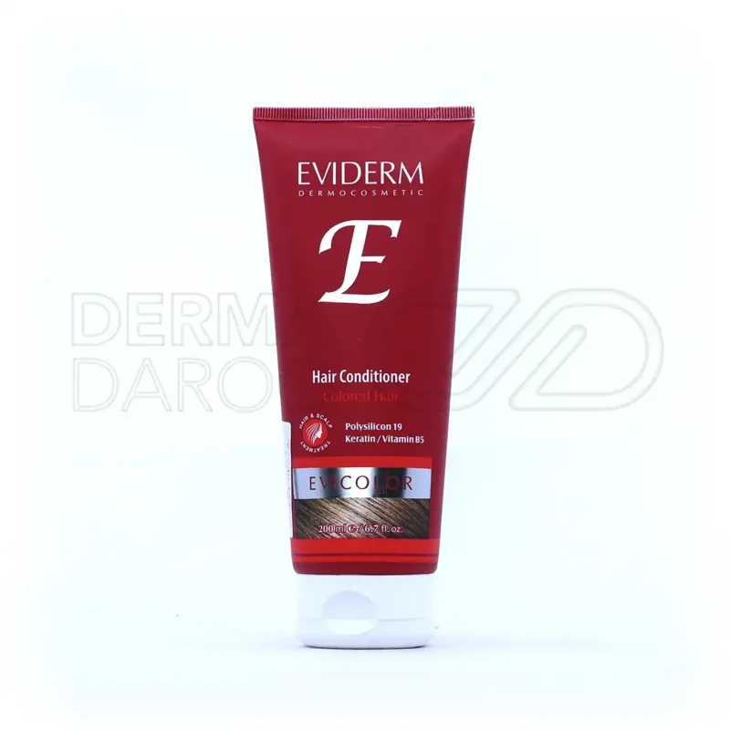 نرم کننده مو اویکالر اویدرم مناسب موهای رنگ شده 200 میلی لیتر