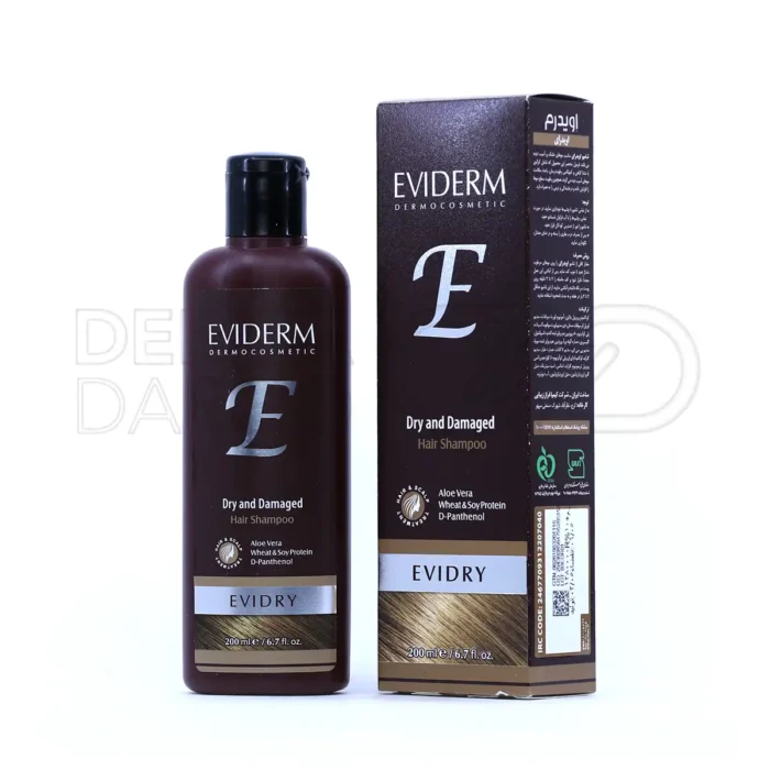 شامپو اویدرای اویدرم مناسب موهای خشک و آسیب دیده 200 میلی لیتر