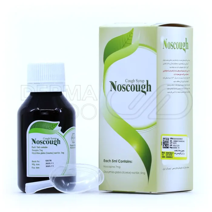 شربت ضد سرفه نوسکاف فاران شیمی 100 میلی لیتر