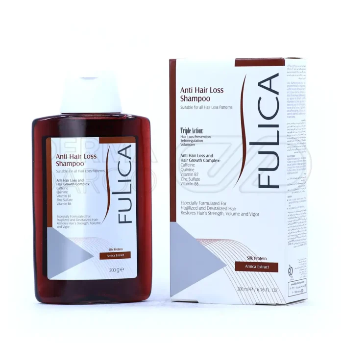 شامپو فولیکا ضد ریزش مناسب انواع مو ۲۰۰ میلی لیتر