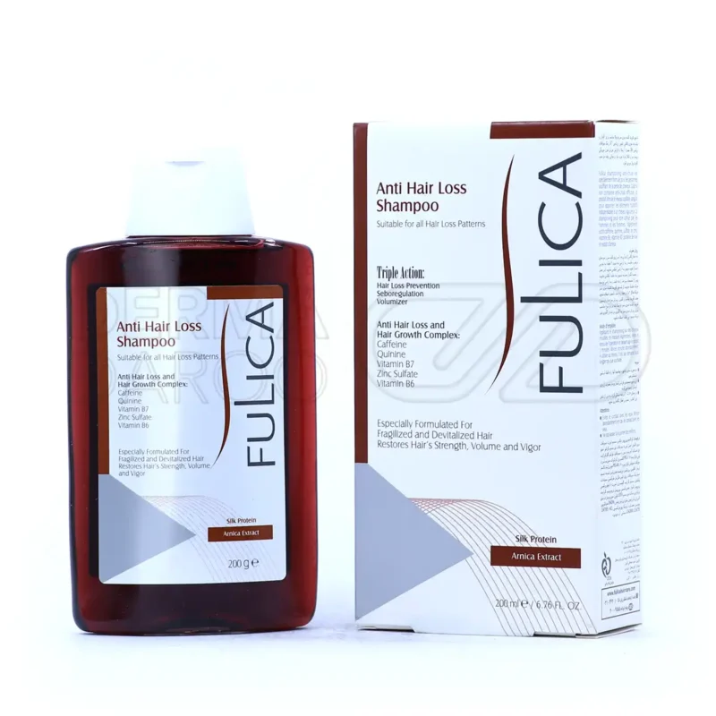 شامپو فولیکا ضد ریزش مناسب انواع مو ۲۰۰ میلی لیتر