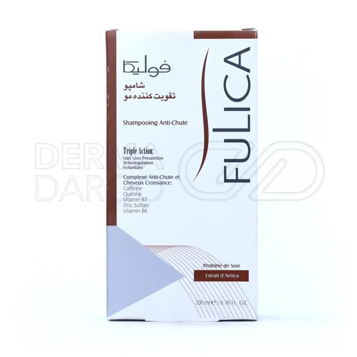 شامپو فولیکا ضد ریزش مناسب انواع مو ۲۰۰ میلی لیتر