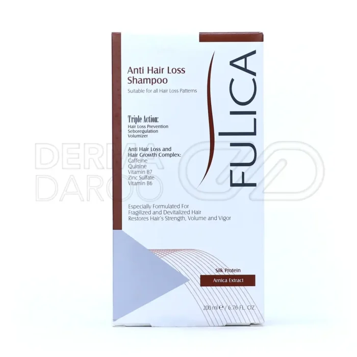 شامپو فولیکا ضد ریزش مناسب انواع مو ۲۰۰ میلی لیتر