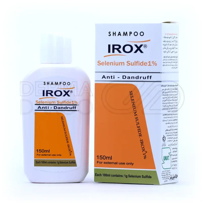 شامپو سلنیوم سولفاید ایروکس ۱ درصد ۱۵۰ میلی لیتر - تصویر 1