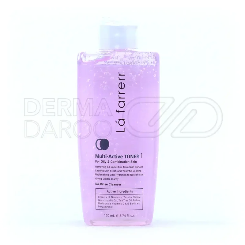 تونر مولتی اکتیو پوست چرب و مختلط لافارر 170 میلی لیتر
