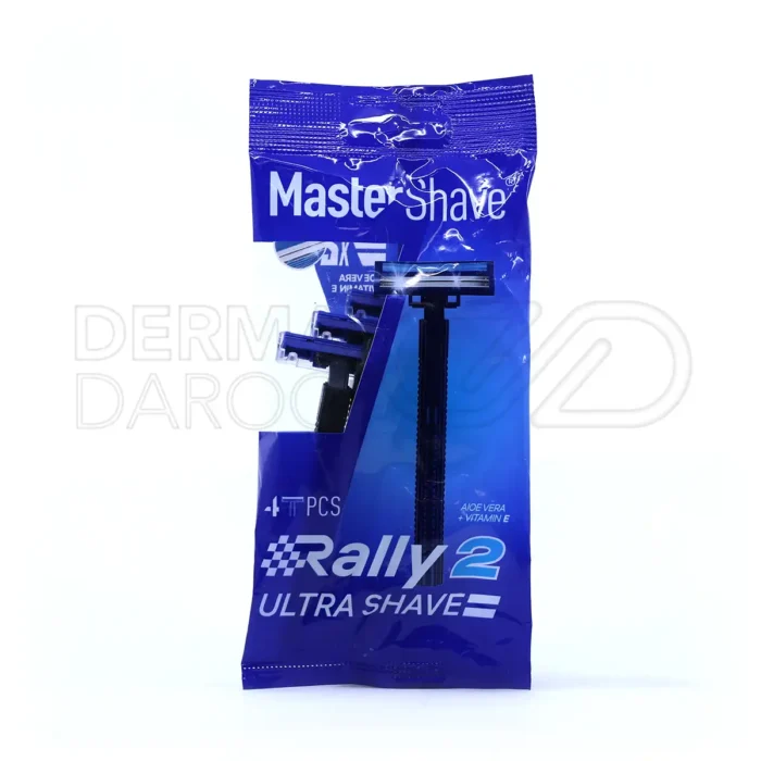 خود تراش رالی پلاس 2 اولترا شیو 4 عددی