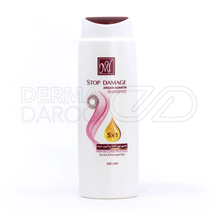 my-stop-damage-shampoo-for-dry-damaged-hair-400-ml (1) شامپو استاپ دمیج مای مناسب موهای خشک و آسیب دیده ۴۰۰ میلی لیتر