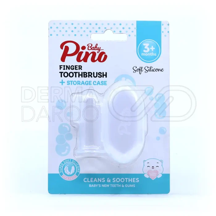 pino-baby-silicone-toothbrush (1) مسواک سیلیکونی کودک پینو بیبی