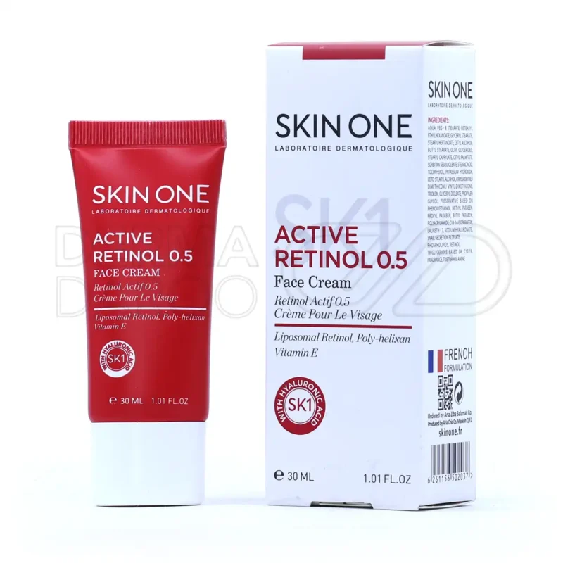 کرم ضد چروک صورت اکتیو رتینول 0.5 اسکین وان