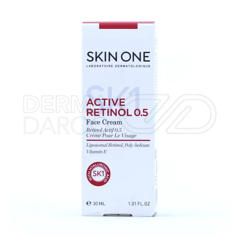 کرم ضد چروک صورت اکتیو رتینول 0.5 اسکین وان