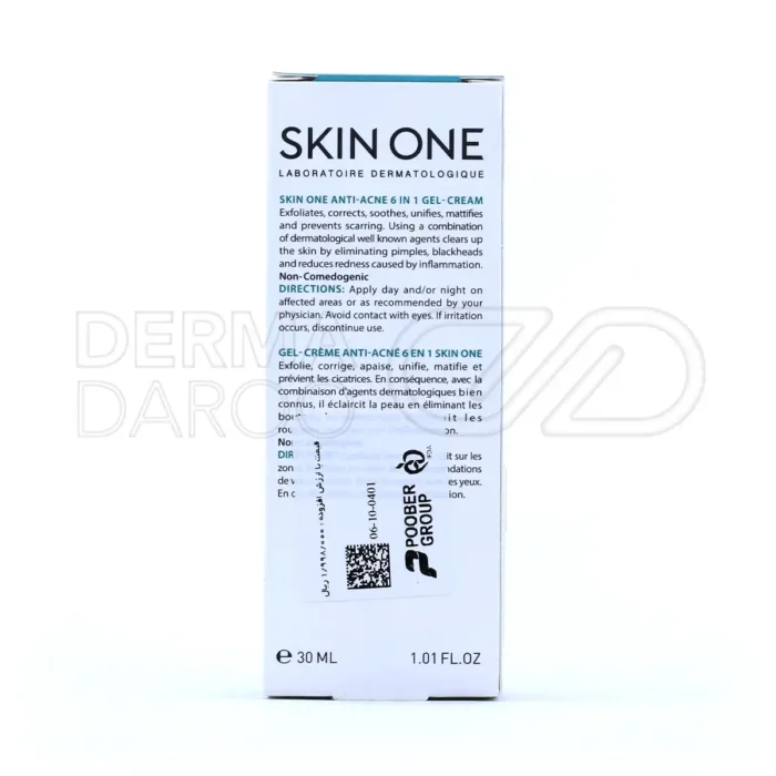 ژل کرم ضد جوش 6 در 1 اسکین وان 30 میلی لیتر